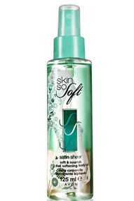 AVON Смягчающее двухфазное масло для тела «Атласная гладкость»