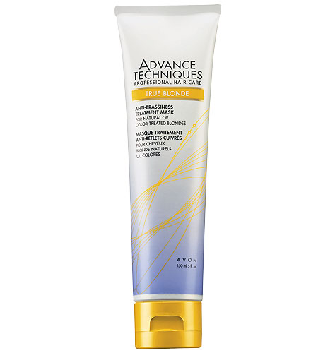 AVON Маска для продления цвета светлых волос Настоящая блондинка