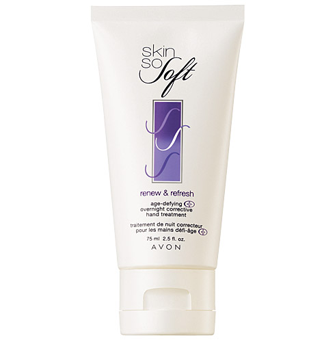 AVON Омолаживающий ночной крем для рук