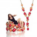 AVON Набор "Солнечные блики": Колье + Браслет